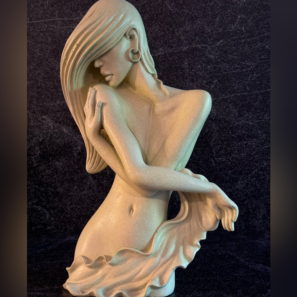 Vintage Woman Torso Sculpture